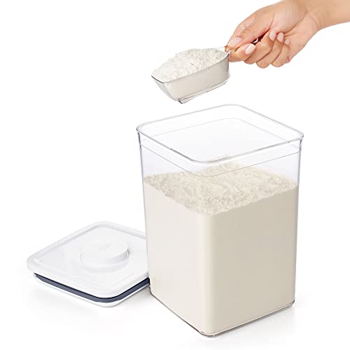 OXO Good Grips POP Container 1/2 Cup Scoop, Clear (Pack of 2)