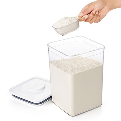 OXO Good Grips POP Container 1/2 Cup Scoop, Clear (Pack of 2)