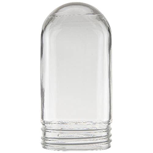 Sunlite 04526 Replacement Glass Globe for VT100/VTA100 Light Fixtures, Clear, Heavy Duty Glass, Indoor/Outdoor Use, Surface or Wall Mount Weather Tight Fixtures, Commercial, Industrial Grade - color: Clear
