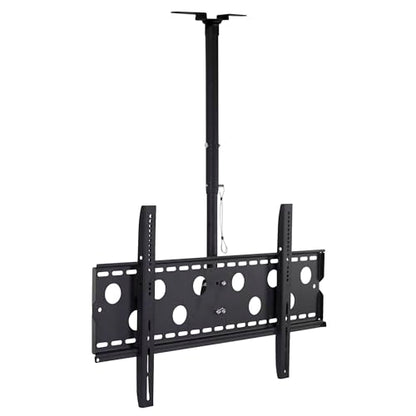 Mount-It! Ceiling TV Mount for 42–98 Inch TVs – Full Motion Swivel, Tilt & Height Adjustable Bracket, 220 lb Heavy-Duty Capacity, VESA 800x450, Sloped Ceilings & Corners – Home & Commercial Use - size: Large Single