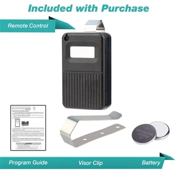 1-Button Garage Door Remote for Linear Delta 3 DT DNT00002A 310MHz - style: 1-Btn
