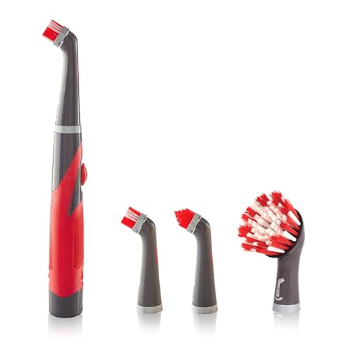 Rubbermaid Reveal Cordless Power Scrubber, 5-Piece Kit - style: 5-Piece Kit