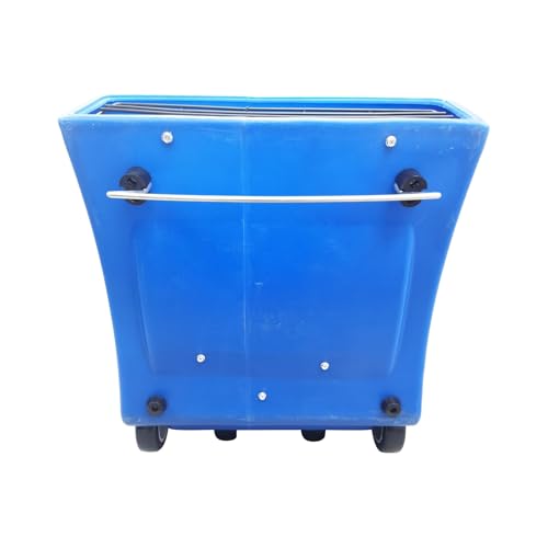 110V Air Mover, 3 Speed Floor Dryer, 900W Blue Cold Floor Blower Wet Carpet Dryer for Janitorial Home Commercial Use