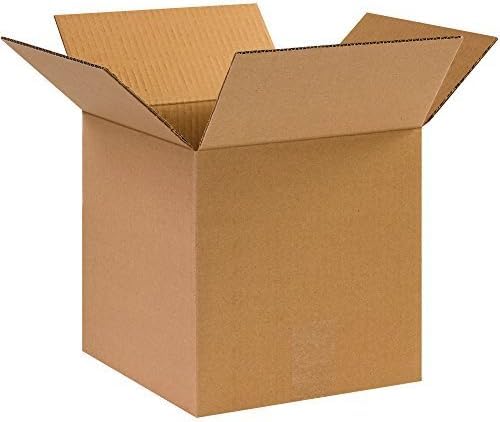 BOX USA Shipping Boxes 10"L x 10"W x 10"H, 100-Pack Small Corrugated Cardboard Boxes for Shipping, Mailing, Packing, Packaging and Storage - size: 10x10x10" 100-Pk