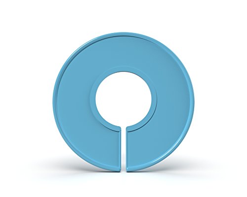 Clothes Size Dividers, Clothing Rack Size Dividers Blank (10, Light Blue) - color: Light Blue