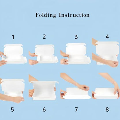 9x6x2 Inches White Corrugated Cardboard Shipping Boxes Set of 2 - size: 9x6x2 inch 2 Pack