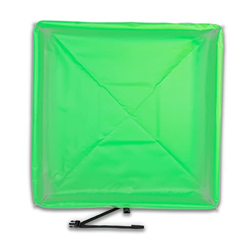 Duck Pond - 4’ x 4’ - Lime Green PVC - Made in The U.S.A. - color: Lime Green, size: 4' x 4'