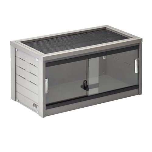New Age Pet® ECOFLEX® 24" Small Reptile Enclosure, Grey - color: Grey, size: Small