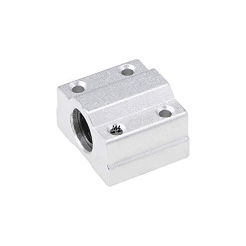 uxcell 6mm Linear Ball Bearing SCS6UU Slide Block Units, 6mm Bore 2pcs - size: 6mm