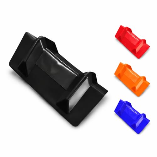 Edge Protectors Flatbed – Corner Protectors for Cargo Loads with Ratchet Strap Channel, Heavy Duty Plastic V Boards, Pallet Edge Protectors Made in USA (24 Pack, Black, 4" x 11" x 4") - color: Black, size: 4" x 11" x 4"