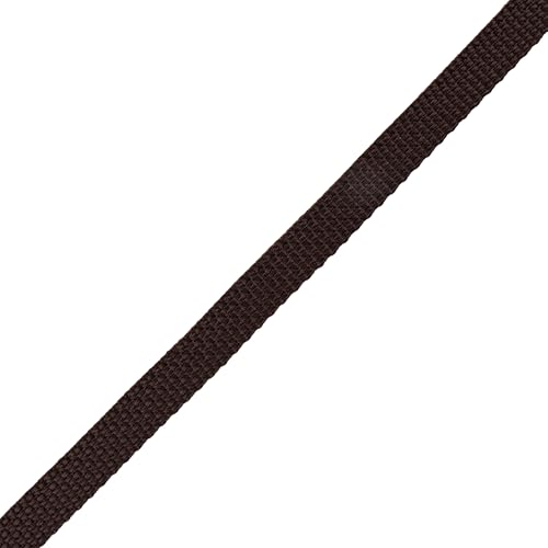 Country Brook Design - 1/2 Inch Polypropylene (Polypro) Webbing - color: Brown, size: 10 Yards (Pack of 1)