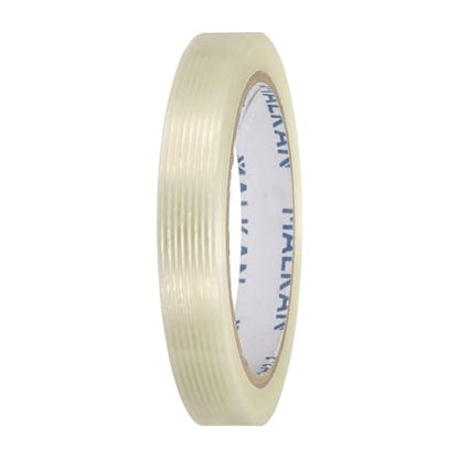 uxcell Filament Strapping Tape 9/16" x 21.9 Yards 5.9 Mil Heavy Duty Clear - size: 9/16 Inch x 21.9 Yards 5.9 Mil
