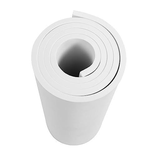 10mm EVA Foam Sheets Rolls for Crafts White Cosplay Foam 16x59in - color: 16×59in White, size: 10mm-Thick