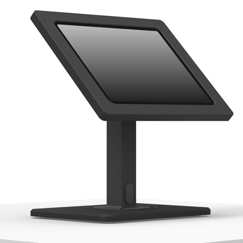 VidaMount Black Enclosure and 360 Rotating & Tilting Desk/Table Stand Compatible with Microsoft Surface Pro 7+, Pro 7, Pro 6, Pro 5, Pro 4 - color: Black, size: Surface Pro 7+, Pro 7, Pro 6, Pro 5, Pro 4