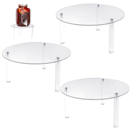 Tfwadmx 3 Pcs Drink Dispenser Stand, Beverage Dispensers Stand Acrylic Holder for Beverage Dispenser Drink Dispenser Stand Only Fit Max 7.8 Inch Diameter of Glass Drink Dispenser, Water Jugs - size: 3 PCS
