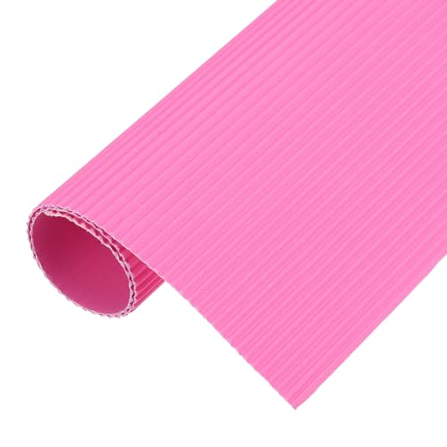MECCANIXITY Corrugated Paper Sheets 5pcs 14x10x1/16inch Pink - color: Pink, size: 14inch x 10inch x 1/16inch