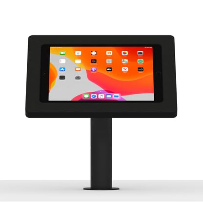 VidaMount Black Enclosure and Fixed Neck Wall/Table Surface Mount [Bundle] Compatible with iPad 10.2" (7th, 8th & 9th Gen) - color: Black, size: iPad 10.2" (7th, 8th & 9th Gen)