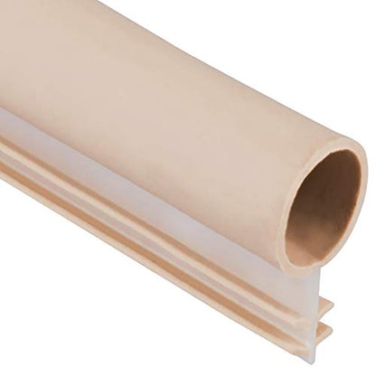 Window Weatherstrip Seal 5/16" Bulb Bubble Kerf Mount 4 Colors & 6 Length Options (100', Tan) - color: Tan, size: 100 Feet