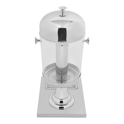 2.11 Gallon Beverage Dispenser with Stand and Ice Core, Commercial Cold Beverage Container with Spigot Drink Jug Stainless Steel Drink Dispensers for Parties Bars Restaurants - size: 8L/2.11Gal— Single Barrel