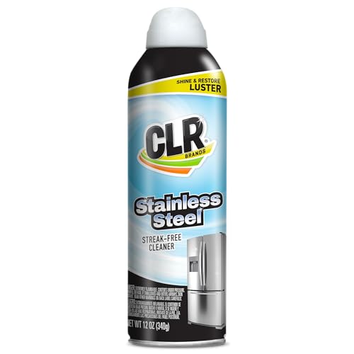 CLR Brands Spot Free Stainless Steel Cleaner, 12 oz. Spray Can