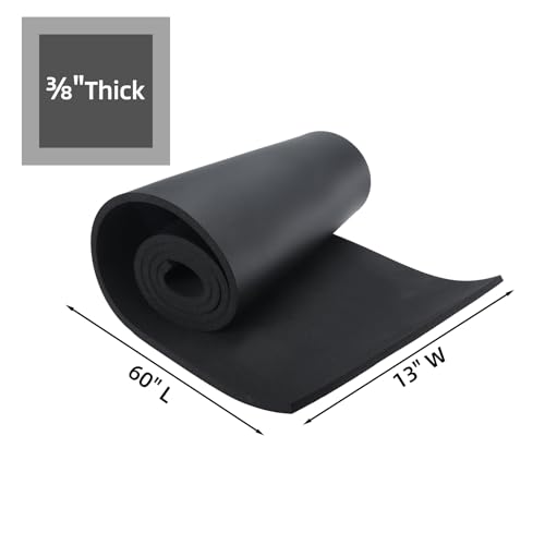 Artilife Closed Cell Foam Roll, Easy to Cut into Foam Sheets & Foam Pads for Sound Insulation, Cushion & DIY Projects (3/8" T x 13" W x 60" L) - size: 3/8" T x 13" W x 60" L