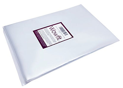 Wowfit 100 CT 10x15 1.1 Mil Clear Plastic Bags, Flat Open Poly for Bread - size: 10"x15"-100pcs