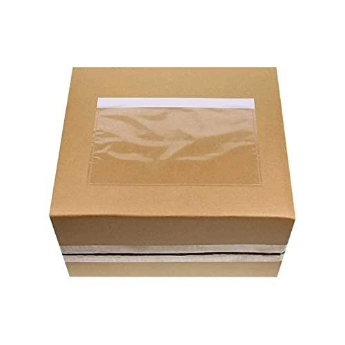 OausTect 6" x 9" Packing Slip Envelope Pouches, Clear Adhesive Top Loading Packing List Label Sleeve - 2000 Packs Shipping Envelopes - size: 6" x 9" - 2000 Pcs