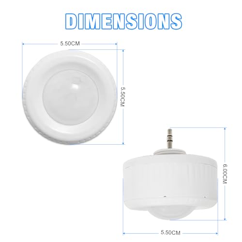 210W LED Linear High Bay LED Shop Lights with PIR Sensor, 4-Pack 31500LM 0-10V Dimmable 5000K Daylight, Adjustable LED High Bay Shop Lights Lighting Fixtures for Garage Warehouse Workshop, UL