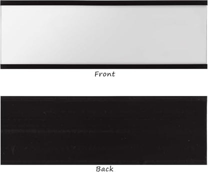 Realth C Channel Magnetic Label Holders 50 Pack 2'' x 5'' - size: 2'' x 5'', style: 50 Pack