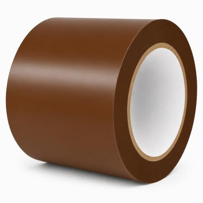 GGR Supplies CVT-536 Brown Vinyl Floor Marking Tape, 4 x 36 Yards - color: Brown, size: 4 in. x 36 yds.
