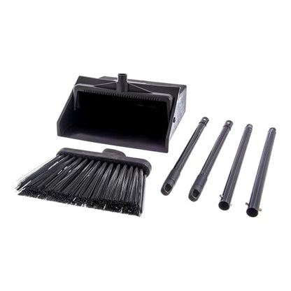 Carlisle FoodService Products Short-Handle Dust Pan and Broom Set, 36 Inch