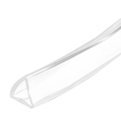 PATIKIL Rubber Seal Strip, 10Ft Flexible U Channel Edge Trim Protector Soundproof Door Seal Strips Fit 16mm Thick Edge, 25/32"(20mm) Width, 19/32"(15mm) Height, Transparent - size: 25/32"(20mm ) x 19/32"(15mm )