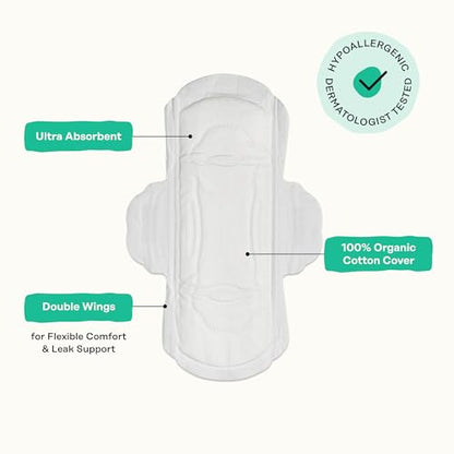 The Honey Pot Company - Cooling Herbal - Regular - Pads for Women - size: 20 Count (Pack of 1), style: Herbal Regular Flow