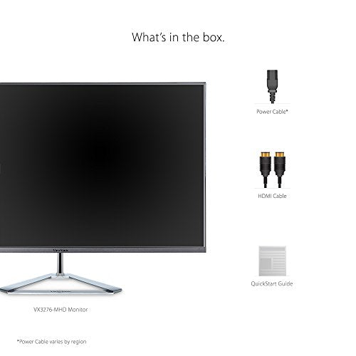 ViewSonic VX3276-MHD 32 Inch 1080p Widescreen IPS Monitor, HDMI, PC Display - style: 32-Inch 1080p