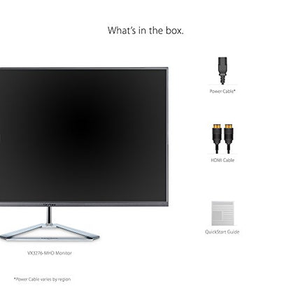 ViewSonic VX3276-MHD 32 Inch 1080p Widescreen IPS Monitor, HDMI, PC Display - style: 32-Inch 1080p