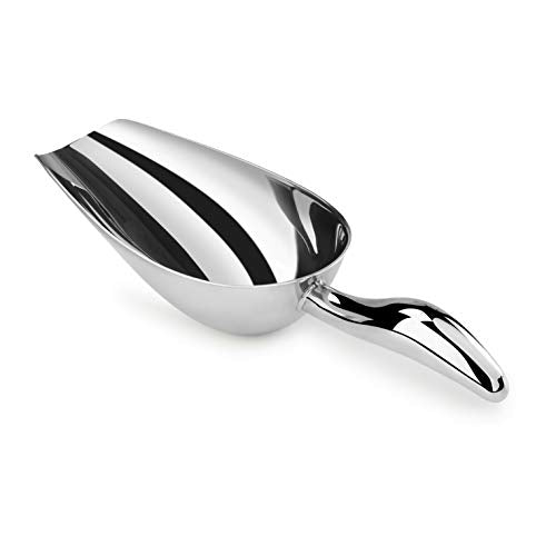 New Star Foodservice Stainless Steel Bar Ice Flour Scoop, 18-Ounce - size: 18-Ounce Stainless Steel