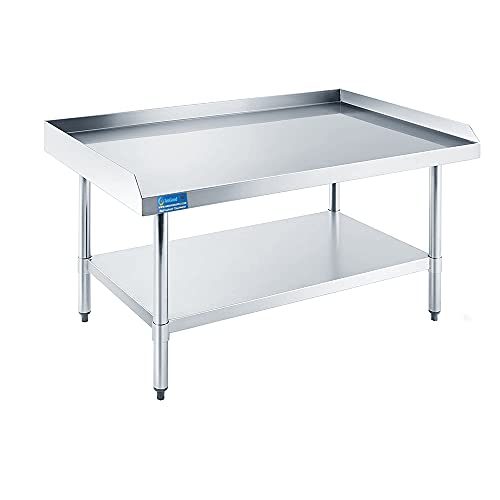 60" x 24" Stainless Steel Equipment Stand, 24" Tall - size: 60"x24"