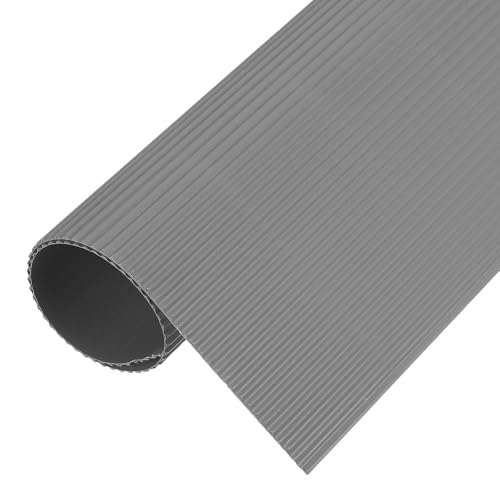 MECCANIXITY Corrugated Paper Sheets 5pcs 20x14x1/16inch Gray - color: Gray, size: 20inch x 14inch x 1/16inch
