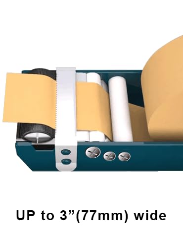 excell ET-377 Excell Gummed Paper Tape Dispenser: 3" wide, Blue