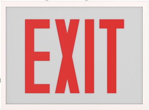 Lithonia Lighting TCE Commercial Steel Exit Sign (Pack of 1)