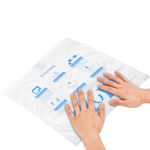 2 Packs Expanding Foam Packaging - 14" x 16" Quick Expanding Foam Bags - size: 14" x 16"