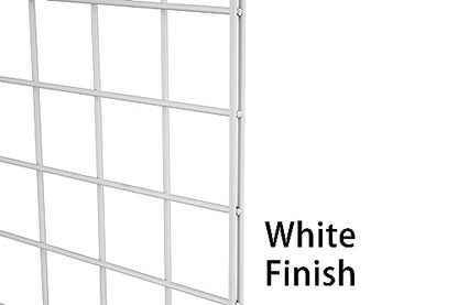 Grid Wall Commercial Grade Gridwall Panels – Heavy Duty Grid Panel for Any Retail Display Wall Grid 2' Width x 4' Height, White (Pack of 3) - color: White, size: 2'x4'(3 Pack)