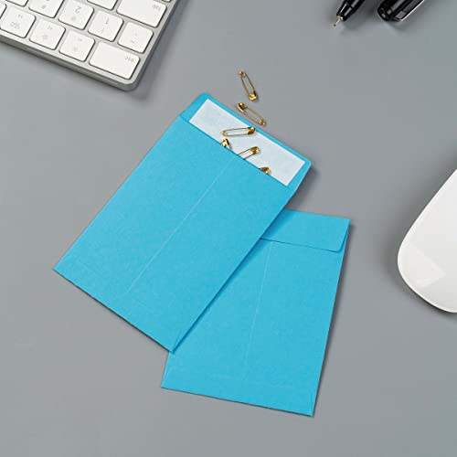 100 Pack Seed Envelopes Self-Adhesive, 3 1/4 x 4 1/2 inches, Colorful - color: Colorful