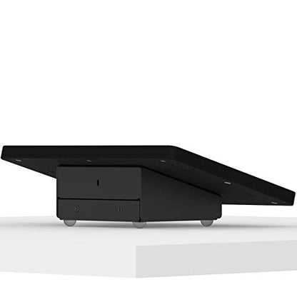 VidaMount Black Enclosure and Fixed Tilted 15° Desk/Surface Mount [Bundle] Compatible with iPad Pro 10.5" & Air 3rd Gen - color: Black, size: iPad Pro 10.5" & Air (3rd Gen)