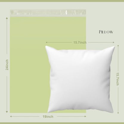 Metronic Poly Mailers 19x24 500PC Shipping Bags for Clothes Small Business - color: Avocado Green, size: 19x24 500PC