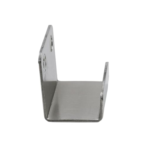 Coshar 10Pcs Stainless Steel Hanger Bracket for Tile Billboard - size: 25mm Inner Width(Silver)