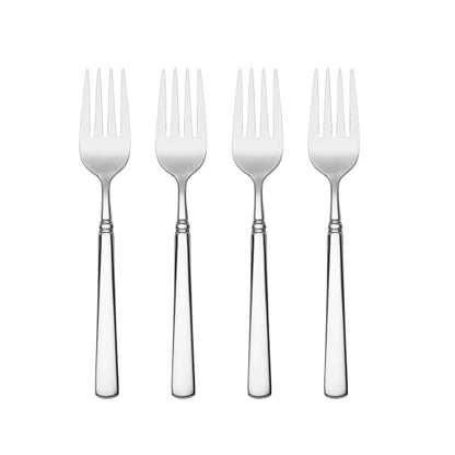 Oneida Silverware Easton 18/10 Flatware Salad Forks Set for 4, (4-Piece) - style: Salad Forks, Set of 4