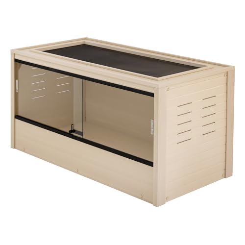 New Age Pet® ECOFLEX® 48" Mojave Reptile Enclosure, Large, Maple - color: Tan, size: Large