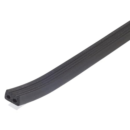 MD Building Rubber Auto & Marine Weatherseal, Black, 10ft x 19/32in - size: 10 Ft.