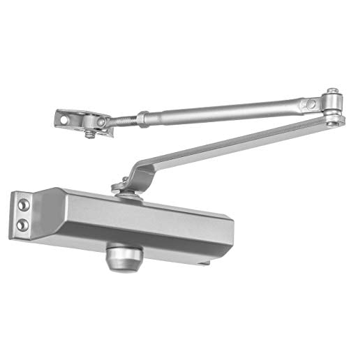 Dynasty 2000 Series Door Closer, Sprayed Aluminum, Spring 2 - color: Sprayed Aluminum